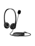 Auriculares HP G2 Stereo / con Micrófono/ USB/ Negros