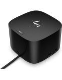 Docking USB Tipo-C HP Thunderbolt G4 280 W con cable combo/ 4xUSB/ 1xHDMI/ 1xRJ45/ 2xDisplayPort/ 1xJack/ 3xUSB Tipo-C PD/ 1xAC/