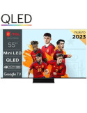 Televisor TCL QLED-Mini LED 55C805 55"/ Ultra HD 4K/ Smart TV/ WiFi