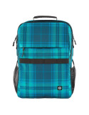 Mochila HP Campus XL 7J594AA para Portátiles hasta 16"/ Azul