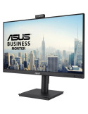 Monitor Profesional Asus BE249QFK 24"/ Full HD/ Webcam/ Multimedia/ Regulable en altura/ Negro