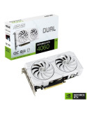 Tarjeta Gráfica Asus Dual GeForce RTX 4060 EVO OC White Edition/ 8GB GDDR6