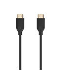 Cable HDMI 2.0 4K CCS Aisens A120-0732/ HDMI Macho - HDMI Macho/ Hasta 10W/ 2250Mbps/ 3m/ Negro