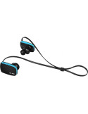 Auriculares Inalámbricos Deportivos Elbe ABT-038-DEP/ con Micrófono/ Bluetooth/ Azules y Negros
