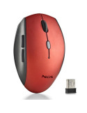Ratón Inalámbrico NGS Bee Red/ Hasta 1600 DPI/ Rojo