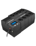 SAI Línea Interactiva Cyberpower BR700ELCD/ 700VA-420W/ 8 Salidas/ Formato Bloque