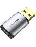 Tarjeta de Sonido Vention CDMH0/ USB Macho - USB Tipo-C Hembra