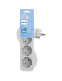 Regleta con Interruptor Philips CHP2134W/10/ 3 Tomas de corriente/ Cable 1.5m/ Blanco