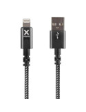 Cable USB 2.0 Lightning Xtorm CX2021/ USB Macho - Lightning Macho/ Hasta 12W/ 480Mbps/ 3m/ Negro