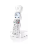 Teléfono Inalámbrico Philips D4701W/34/ Blanco
