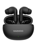 Auriculares Bluetooth Daewoo DW2004 con estuche de carga/ Autonomía 5h/ Negros