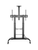 Soporte de Suelo Inclinable con Ruedas y Manivela Aisens FT100TE-123 para TV 60-100"/ hasta 100kg