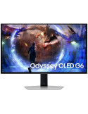 Monitor Gaming Samsung G6 Odyssey OLED S27DG600SU 27"/ QHD/ 0.03ms/ 360Hz/ Regulable en Altura/ Plata