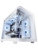 Caja Gaming Miniitorre Mars Gaming MC-FUSIONM/ Blanca