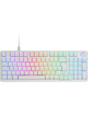 Teclado Gaming Mecánico Mars Gaming MKPROYES/ Switch Amarillo/ Blanco