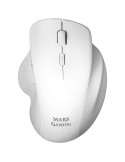 Ratón Gaming Inalámbrico Mars Gaming MMWERGO/ Hasta 3200 DPI/ Blanco
