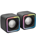 Altavoces Mars Gaming MSCUBE/ 8W/ 2.0/ Negros