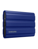 Disco Externo SSD Samsung Portable T7 Shield 1TB/ USB 3.2/ Azul