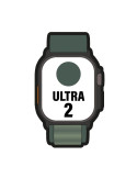 Apple Watch Ultra 2/ GPS/ Cellular/ 49mm/ Caja de Titanio Negro / Correa Loop Alpine Verde Oscuro Mediana