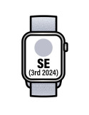 Apple Watch SE 3rd V2/ GPS/ 40mm/ Caja de Aluminio/ Correa Loop Deportiva Azul Nube