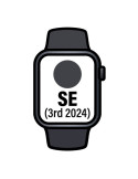 Apple Watch SE 3rd V2/ GPS/ Cellular/ 40mm/ Caja de Aluminio Medianoche/ Correa Deportiva Medianoche S/M
