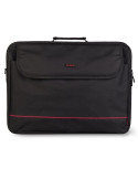 Maletín Monray Passenger Plus para Portátiles hasta 18"/ Cinta para Trolley/ Negro