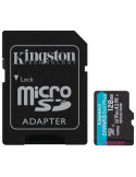 Tarjeta de Memoria Kingston CANVAS Go! Plus 128GB microSD XC con Adaptador/ Clase 10/ 170MBs