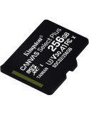 Tarjeta de Memoria Kingston CANVAS Select Plus 256GB microSD XC/ Clase 10/ 100MBs