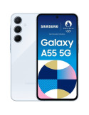 Smartphone Samsung Galaxy A55 8GB/ 128GB/ 6.6"/ 5G/ Azul Cielo