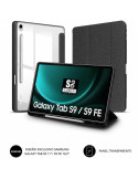 Funda Subblim Clear Shock para Tablet Samsung S9 11"/ S9 FE 10.9"/ Negra