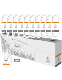 Pack 10 Cables USB 2.0 Tech One Tech Basik TEC2953/ USB Macho - USB Tipo-C Macho/ 1m/ Blanco