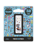 Pendrive 32GB Tech One Tech Calavera Moto USB 2.0