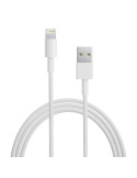 Cable USB Lightning Duracell USB5022W/ USB Macho - Lightning Macho/ 2m/ Blanco