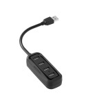 Hub USB Vention VAS-J43-B100/ 4xUSB/ 1m