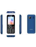 Teléfono Móvil Qubo X-240BL para Personas Mayores/ Azul