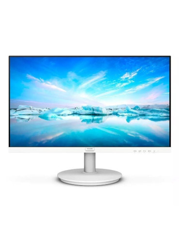 Monitor Philips 271V8AW 27"/ Full HD/ Multimedia/ Blanco	