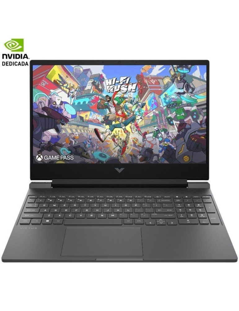 Portátil Gaming HP Victus 15-FB3709NS Ryzen 7 8845HS/ 32GB/ 1TB SSD/ GeForce RTX 4050/ 15.6"/ Sin Sistema Operativo