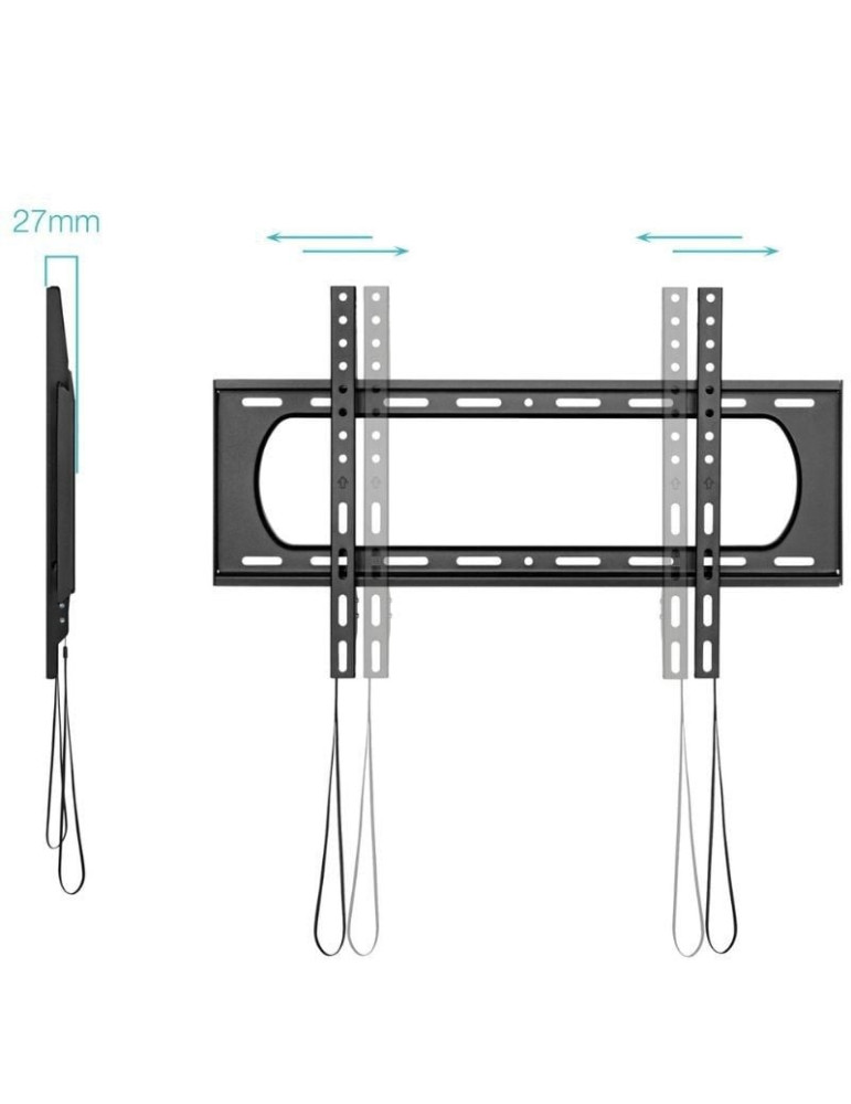 Soporte de Pared TooQ LP1084F-B para TV de 37-80"/ hasta 80kg