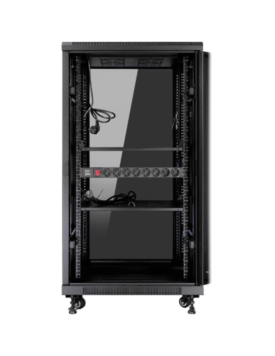 Armario Rack Mural Montado Phasak PHO 6618/ 19"/ Altura 18U