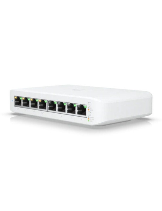 Switch Ubiquiti USW-LITE-8-POE/ 8 Puertos/ RJ45 10/100/1000 PoE