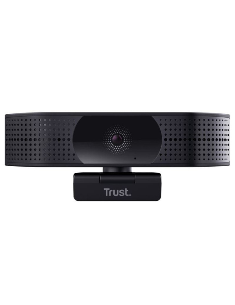 Webcam Trust Teza 24280/ Enfoque Automático/ 3840 x 2160 4K