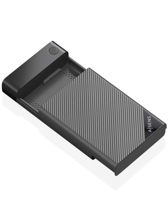 Caja Externa para Disco Duro de 3.5" Aisens ASE-3529B/ USB 3.1/ Sin tornillos