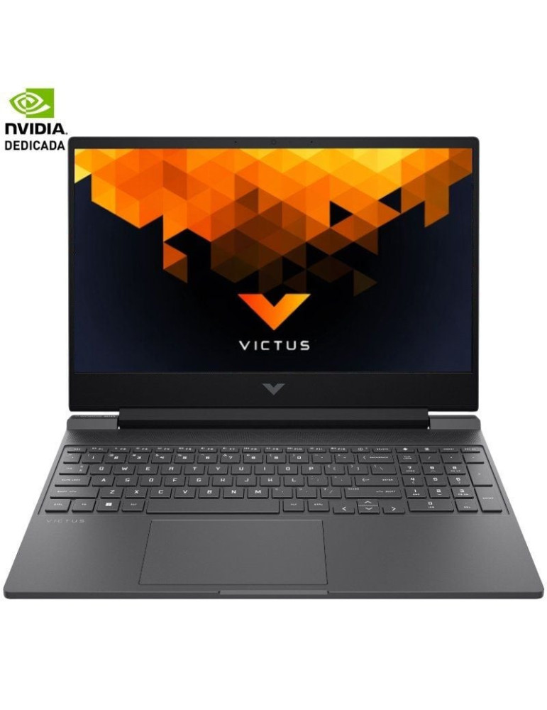 Portátil Gaming HP Victus 15-FB3709NS Ryzen 7 8845HS/ 16GB/ 1TB SSD/ GeForce RTX 4050/ 15.6"/ Sin Sistema Operativo