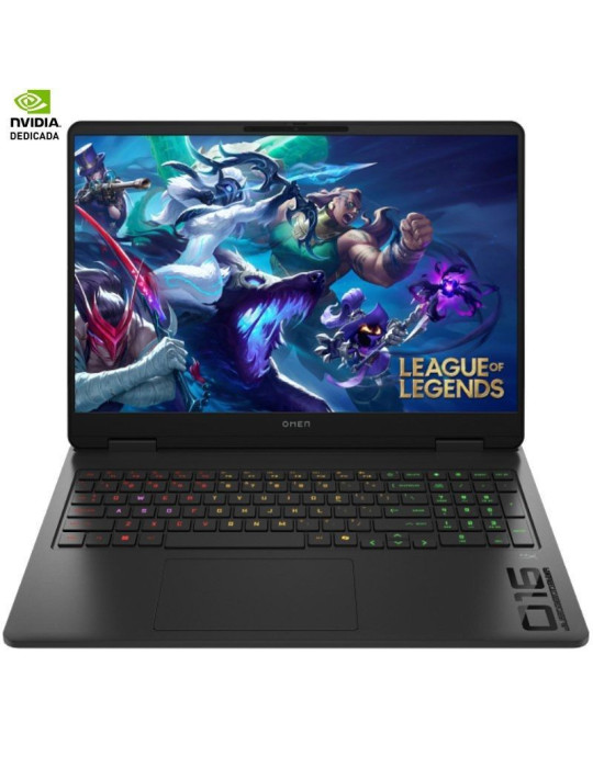 Portátil Gaming HP Omen 16-AP0024NS Ryzen AI 9-365/ 32GB/ 1TB SSD/ GeForce RTX 5070/ 16"/ Sin Sistema Operativo