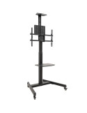 Soporte de Suelo Inclinable con Ruedas TooQ FS1184M-B para TV de 35-70"/ hasta 70kg