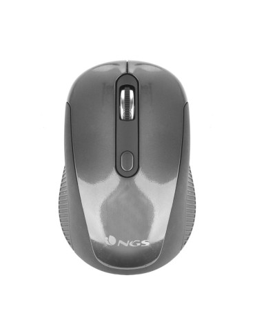Ratón Inalámbrico NGS Haze/ Hasta 1600 DPI/ Grafito y Negro 2