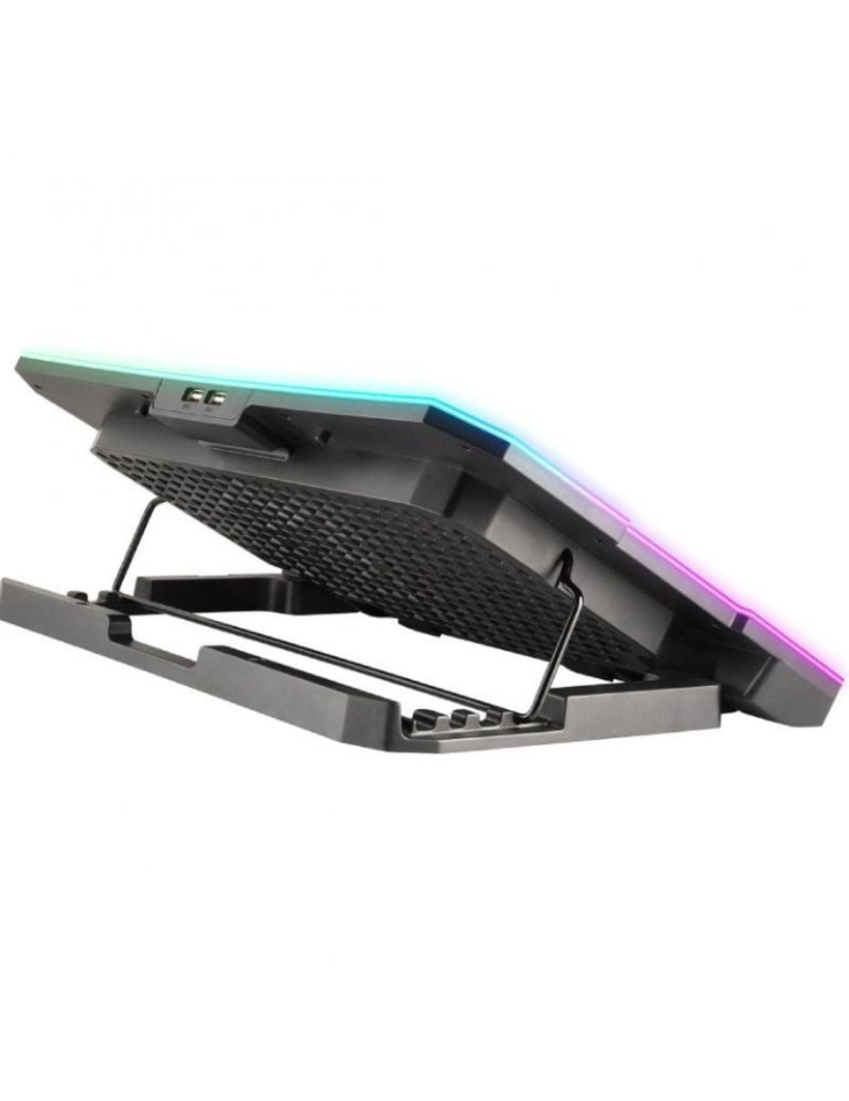 Soporte Refrigerante NGS Hero Stand para Portátiles hasta 15.6"/ Iluminación LED