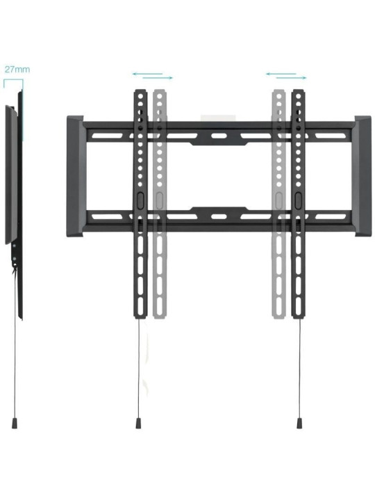 Soporte de Pared Fijo TooQ LP1073F-B para TV de 32-70"/ hasta 75kg