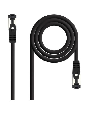 Cable de Red RJ45 SSTP Nanocable 10.20.2007-BK Cat.8.1/ 7m/ Negro