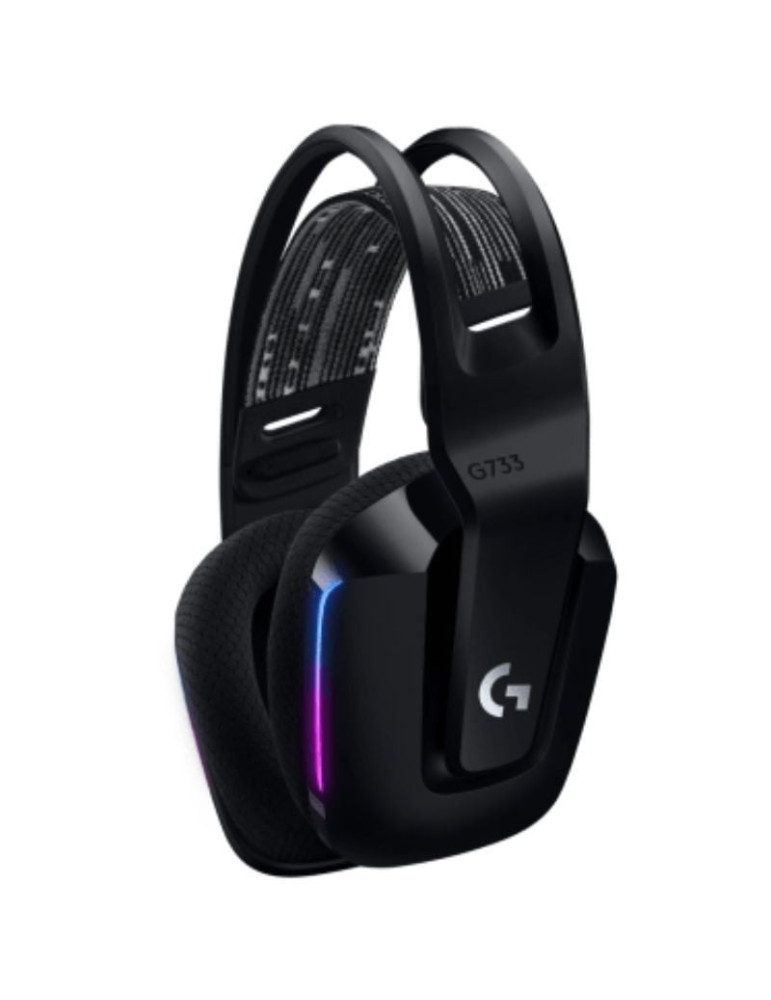Auriculares Gaming Inalámbricos con Micrófono Logitech G733/ Negros